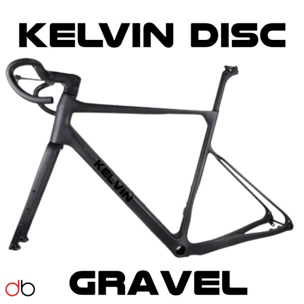 Kelvin Carbon Gravel frame disc