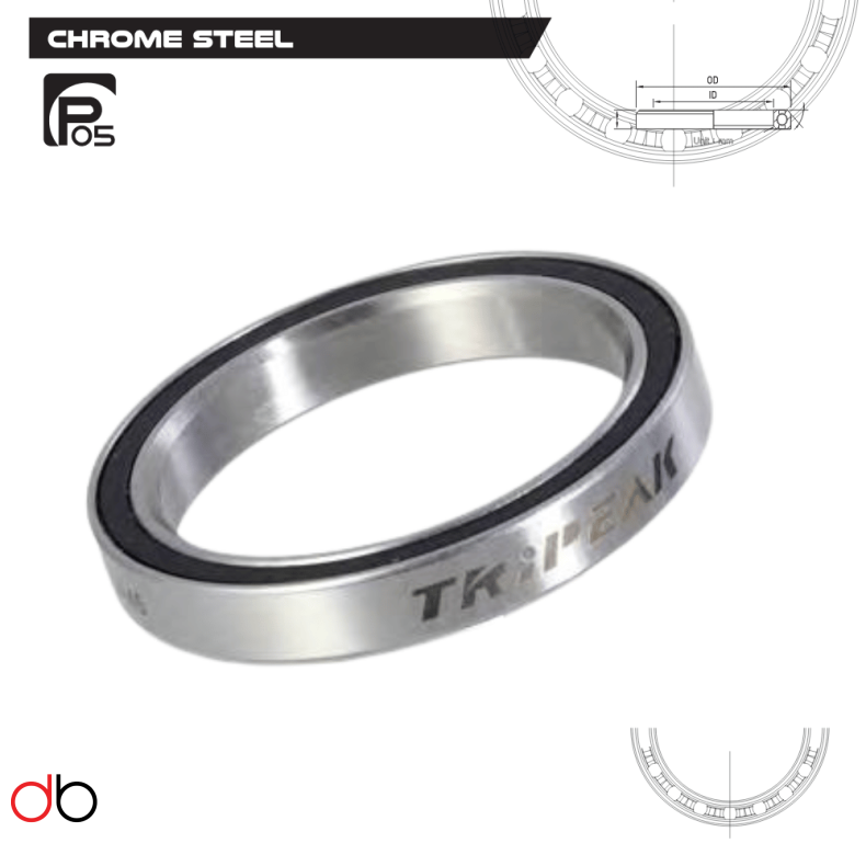 Headset bearing Chrome Steel 1 pcs