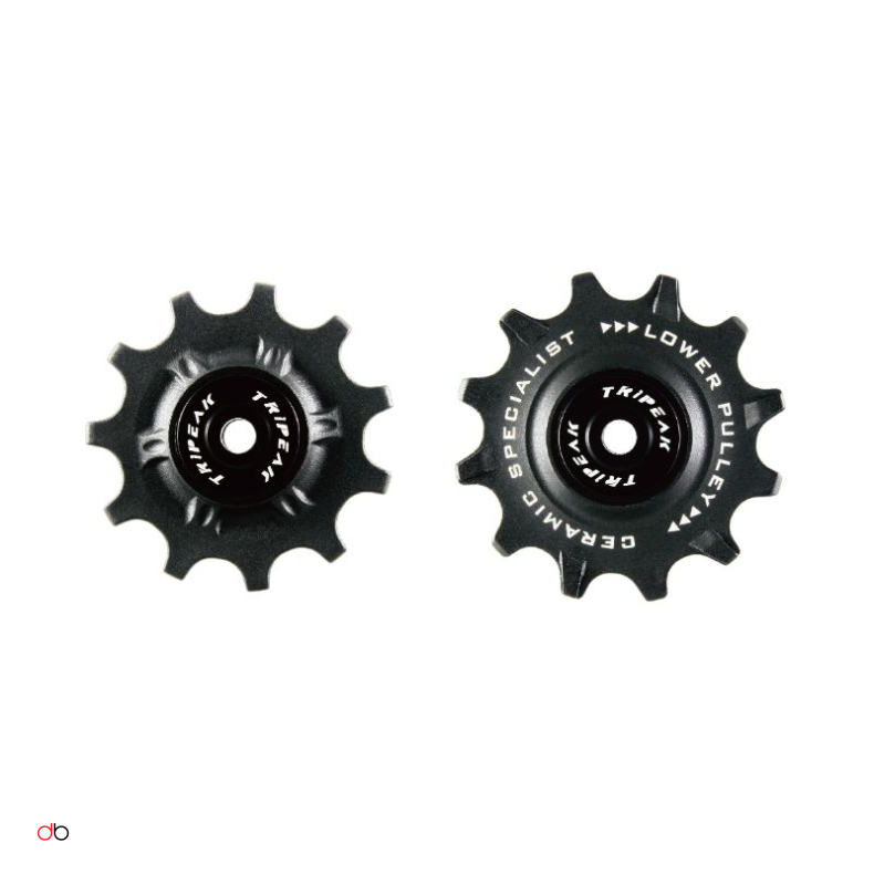 Jockey wheels ceramic 11T/12T 10/11-Speed - Shimano - Black