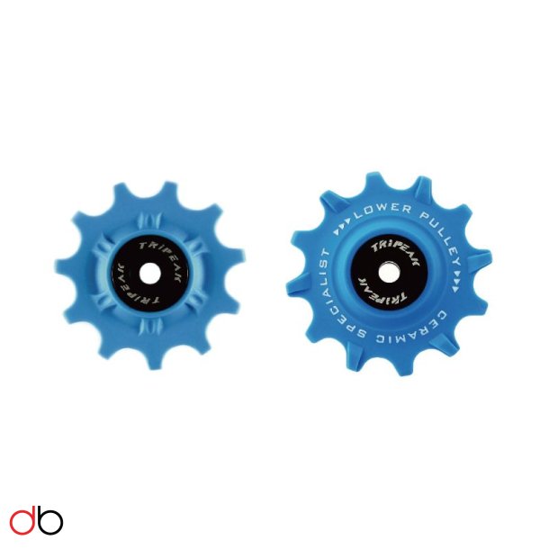 Jockey wheels ceramic 11T/12T 10/11-Speed - Shimano blue