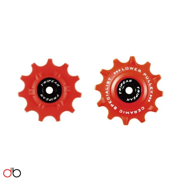 Jockey wheels ceramic 11T/12T 10/11-Speed - Shimano Red