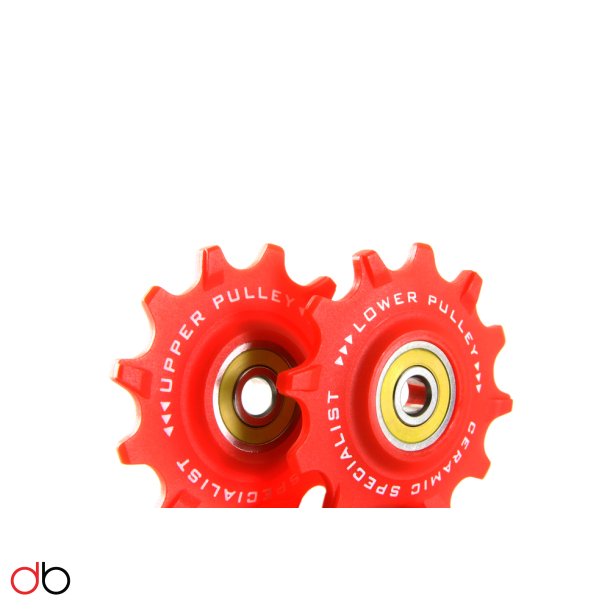 Pulleyhjul ceramic bearings 12T-12T 11S - SRAM RED