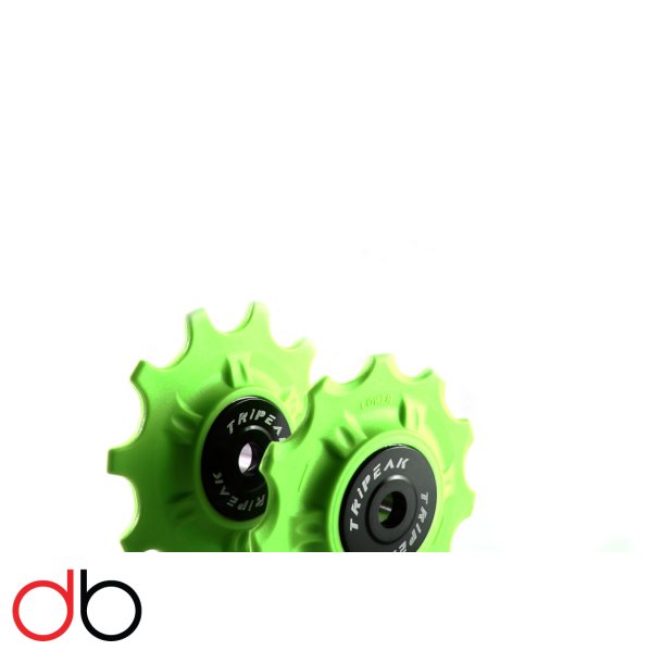 Pulleyhjul keramiske lejer 11T-11S - Shimano/SRAM - grn